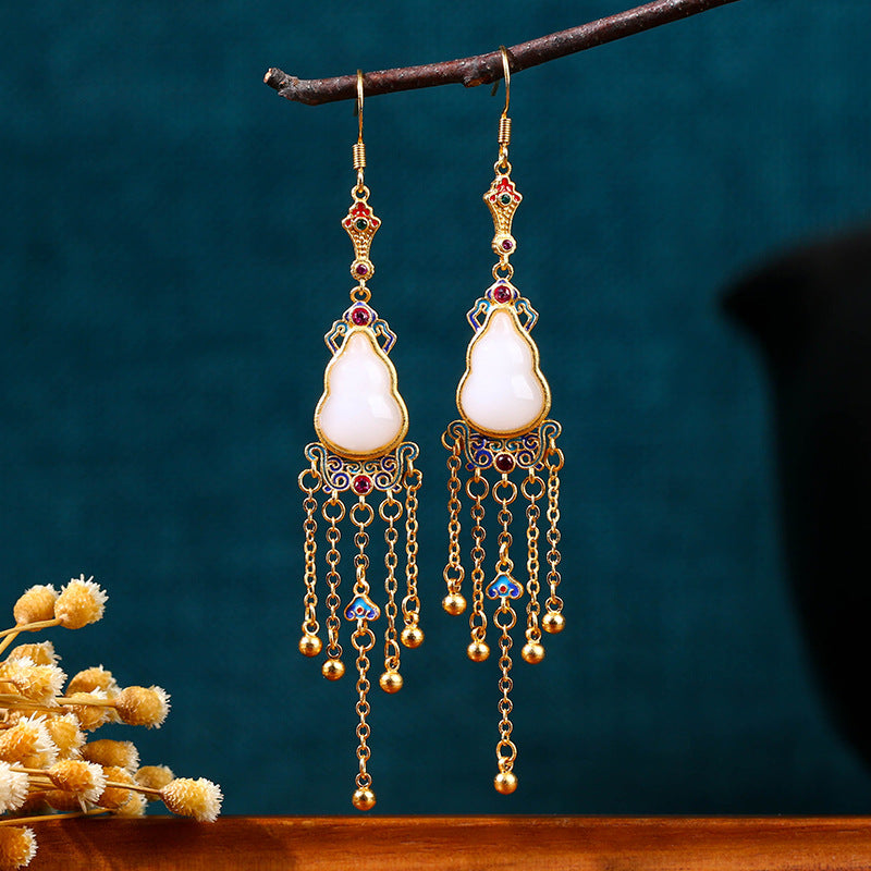 Chinese Classical Style Tassel Earrings
